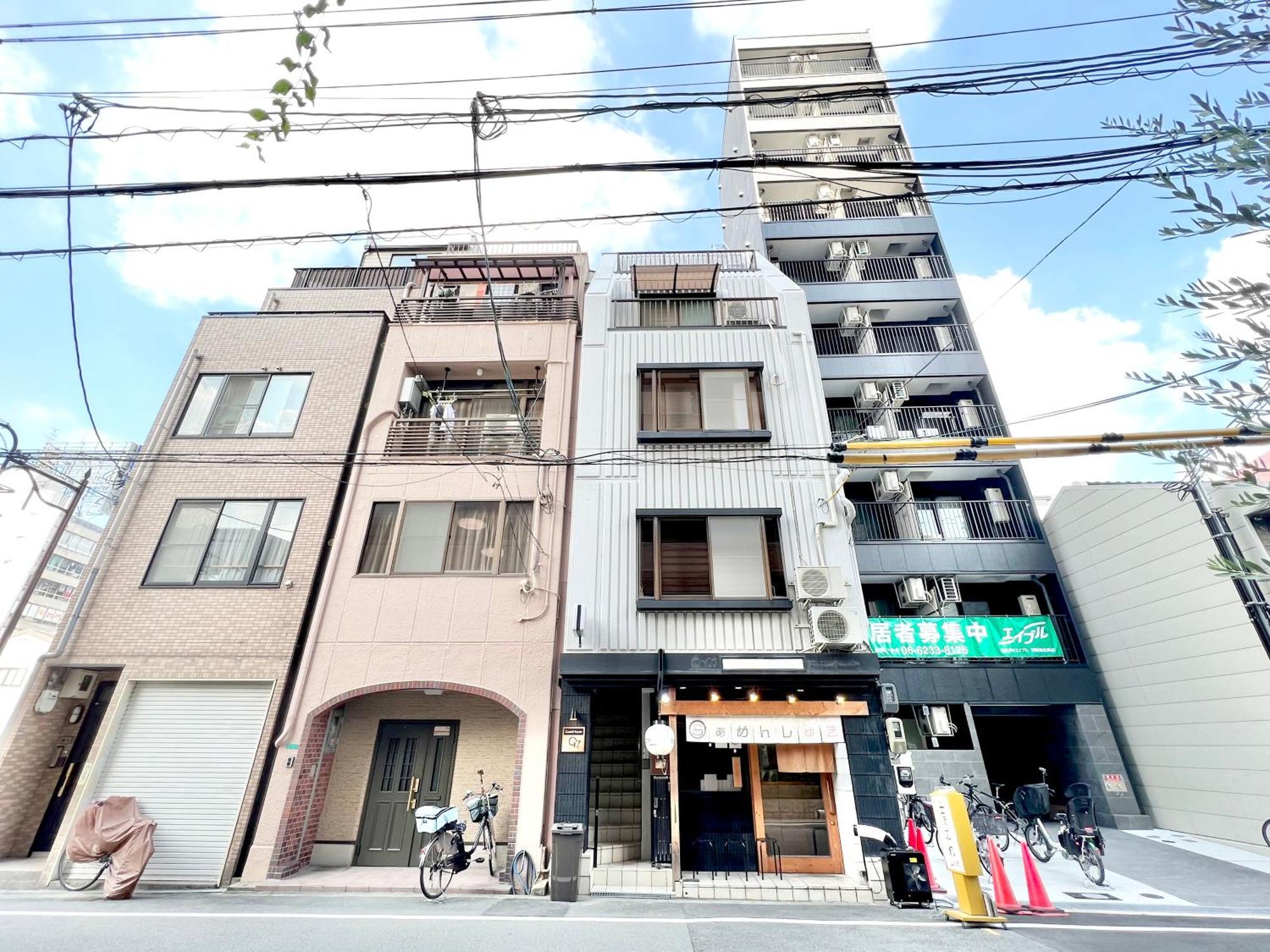 アパート 関空直行,駅3分一軒家guesthouse017大阪,3線利用,難波,心斎橋,道頓堀直行10分,奈良,usj直行30分 大阪市